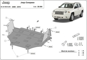 Scut Motor Jeep Compass 2006 - 2016 - Img 3