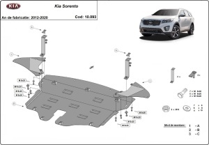 Scut motor Kia Sorento 2012 - 2020 - Img 3