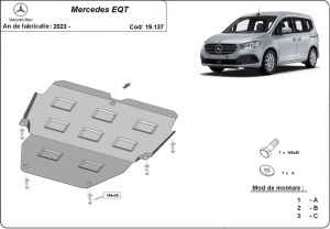 Scut motor Mercedes EQT 2023 - 2026 - Img 3