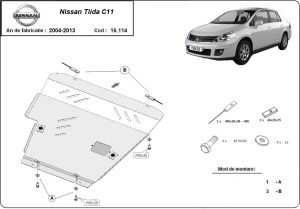 Scut motor Nissan Tiida 2004 - 2013 - Img 3