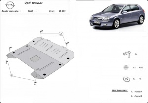 Scut motor Opel Signum 2002 - 2008 - Img 3