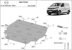 Scut Motor Opel Vivaro 2019 - 2026 - Img 3