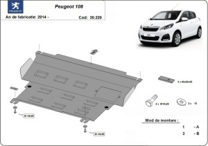 Scut motor Peugeot 108 2014 - 2021 - Img 3