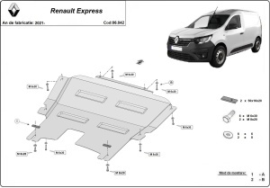 Scut motor Renault Express 2021 - 2026 - Img 3