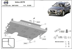 Scut motor și cutie de viteză Volvo XC70 2007 - 2016 - Img 3