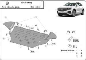 Scut motor VW Touareg 2018 - 2026 - Img 3