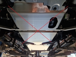 Scut reductor Volkswagen Amarok - Aluminium 2023 - 2026 - Img 5