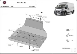 Scut rezervor Fiat Ducato 2018 - 2026 - Img 3