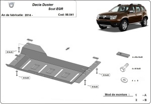 Scut Sistem Stop&amp;GO, EGR Dacia Duster Diesel 2014 - 2017 - Img 3