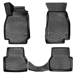 Set covoare cauciuc tavita Audi A6 C8 2018 - 2023