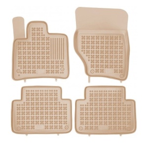 Set covorase cauciuc bej Audi Q7 2006-2015