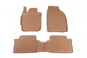 Set covorase cauciuc bej Daihatsu Materia 2005 - 2016