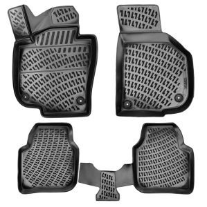 Set covorase din cauciuc tip tavita Skoda Superb II 2009 - 2015