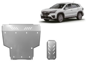Set de scuturi din aluminiu Suzuki S-Cross 2023 - 2026