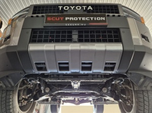Set de scuturi din aluminiu Toyota Land Cruiser 2024 - 2026 - Img 7