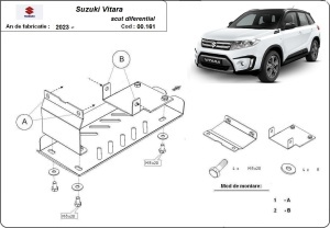 Set de scuturi Suzuki Vitara 2023 - 2026 - Img 4
