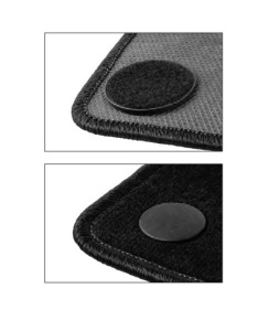 Clips de fixare covorase BMW cu scai - elementul de pe covoras (negru) - Img 2