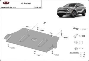 Scut catalizator Kia Sportage 2021 - 2026 - Img 3