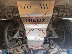 Scut cutie de viteză din aluminiu Toyota Hilux Revo 2016 - 2026 - Img 5