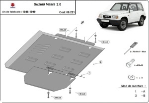 Scut cutie de viteză Suzuki Vitara 2.0 1988 - 1999 - Img 3