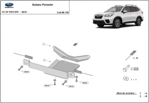 Scut diferențial Subaru Forester 2018 - 2026 - Img 3