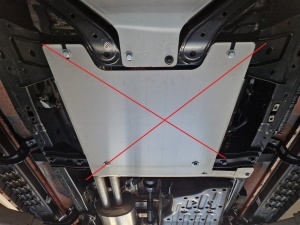 Scut filtru combustibil, conducte Volkswagen Amarok - Aluminium 2023 - 2026 - Img 5