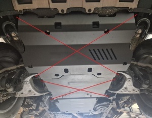 Scut metalic cutie de viteză Toyota Land Cruiser 250 2024 - 2026 - Img 7