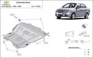 Scut motor Chevrolet Aveo 2004 - 2008 - Img 3