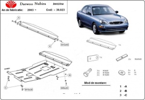 Scut motor Daewoo Nubira 2003 - 2009 - Img 3
