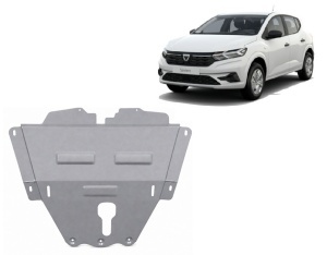 Scut motor din aluminiu Dacia Sandero 2021 - 2026