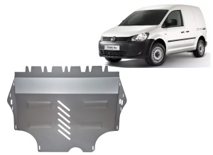 Scut motor din aluminiu VW Caddy cu WEBASTO 2011 - 2020