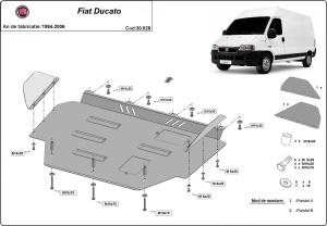 Scut motor Fiat Ducato 1994 - 2006 - Img 3