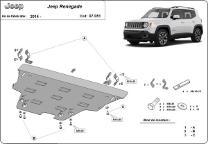 Scut Motor Jeep Renegade 2014 - 2026 - Img 3