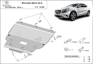 Scut motor Mercedes GLA X156 2014 - 2019 - Img 3
