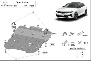 Scut motor Opel Astra L 2021 - 2026 - Img 3