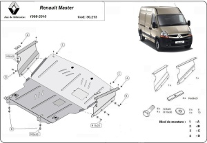 Scut motor Renault Master 2 1998 - 2010 - Img 3