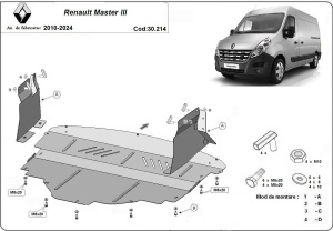 Scut motor Renault Master 3 2010 - 2024 - Img 3