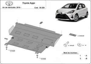 Scut motor Toyota Aygo AB40 2014 - 2022 - Img 3