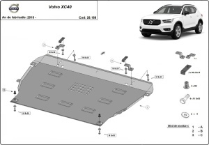 Scut Motor Volvo XC40 2018 - 2026 - Img 3