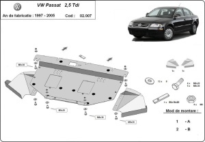 Scut motor VW Passat B5, B5.5 1997 - 2004 - Img 3