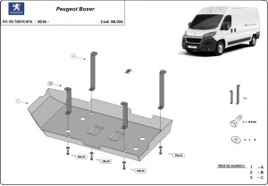 Scut rezervor AdBlue Peugeot Boxer 2016 - 2026 - Img 3