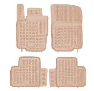 Set covorase cauciuc bej Mercedes GLE (W166) 2015 - 2019