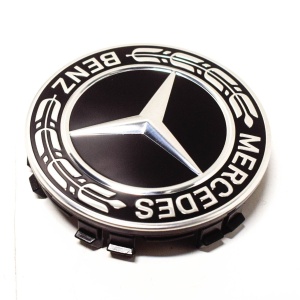 Ornament capac janta aliaj negru original Mercedes