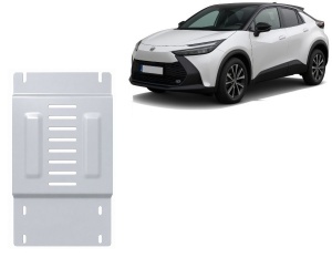 Scut antifurt din aluminiu pentru catalizator Toyota C-HR 2023 - 2026