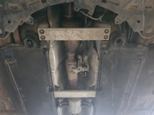 Scut antifurt din aluminiu pentru catalizator Toyota Corolla Cross 2022 - 2026 - Img 4