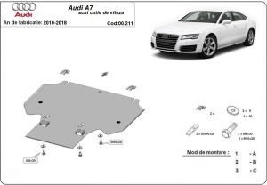 Scut cutie de viteză Audi A7 2011 - 2018 - Img 3
