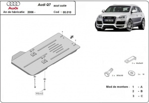Scut cutie de viteză Audi Q7 2006 - 2015 - Img 3