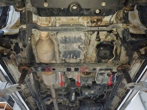 Scut cutie de viteză din aluminiu Toyota Hilux Invincible 2021 - 2026 - Img 3