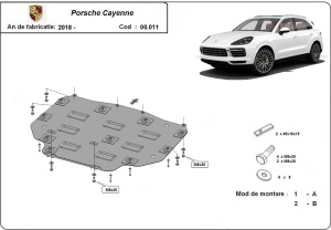 Scut cutie de viteză Porsche Cayenne 2018 - 2026 - Img 3