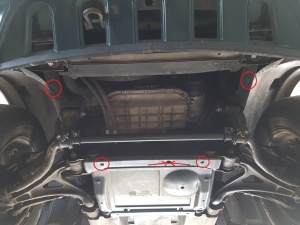 Scut cutie de viteză si reductor Mercedes ML W163 1998 - 2005 - Img 4
